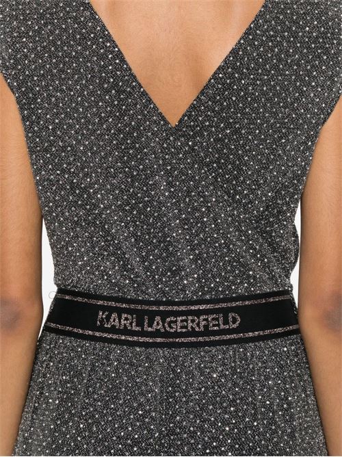 Tuta donna elegante con strass Karl Lagerfeld | A1W13029979